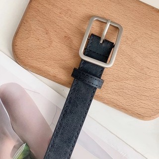 [🔥XƯỞNG SALE SẬP SÀN🔥] Thắt Lưng Nữ Dây Da PU Basic Mặt Khóa Vuông Đơn Giản Thời Trang TL02