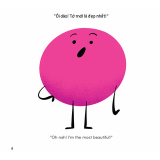 Sách - Ehon Song Ngữ Cho Bé 0 - 6 Tuổi - Màu Của Tớ Là Đẹp Nhất! - I'm The Prettiest Color!