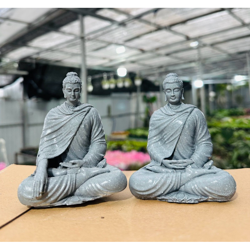 Mô hình Tượng Thích Ca 11cm trang trí tiểu cảnh,bán cạn, terrarium, non bộ