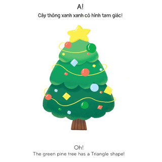 Sách - Ehon Song Ngữ Cho Bé 0 - 6 Tuổi - Hình Gì Vậy Nhỉ? - What Shape Is That?