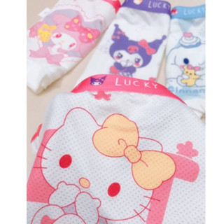 [T25 Lưới lạnh cao cấp] 4 quần chip bé gái lưới lạnh thông hơi họa tiết Melody và những người bạn ngỗ nghĩnh 10-40kg