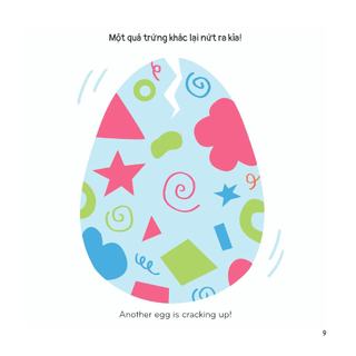 Sách - Ehon Song Ngữ Cho Bé 0 - 6 Tuổi - Quả Trứng Diệu Kì - Magical Egg
