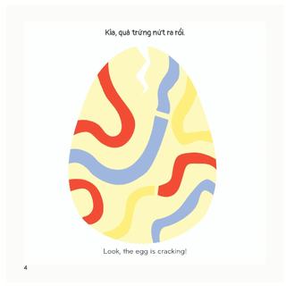 Sách - Ehon Song Ngữ Cho Bé 0 - 6 Tuổi - Quả Trứng Diệu Kì - Magical Egg