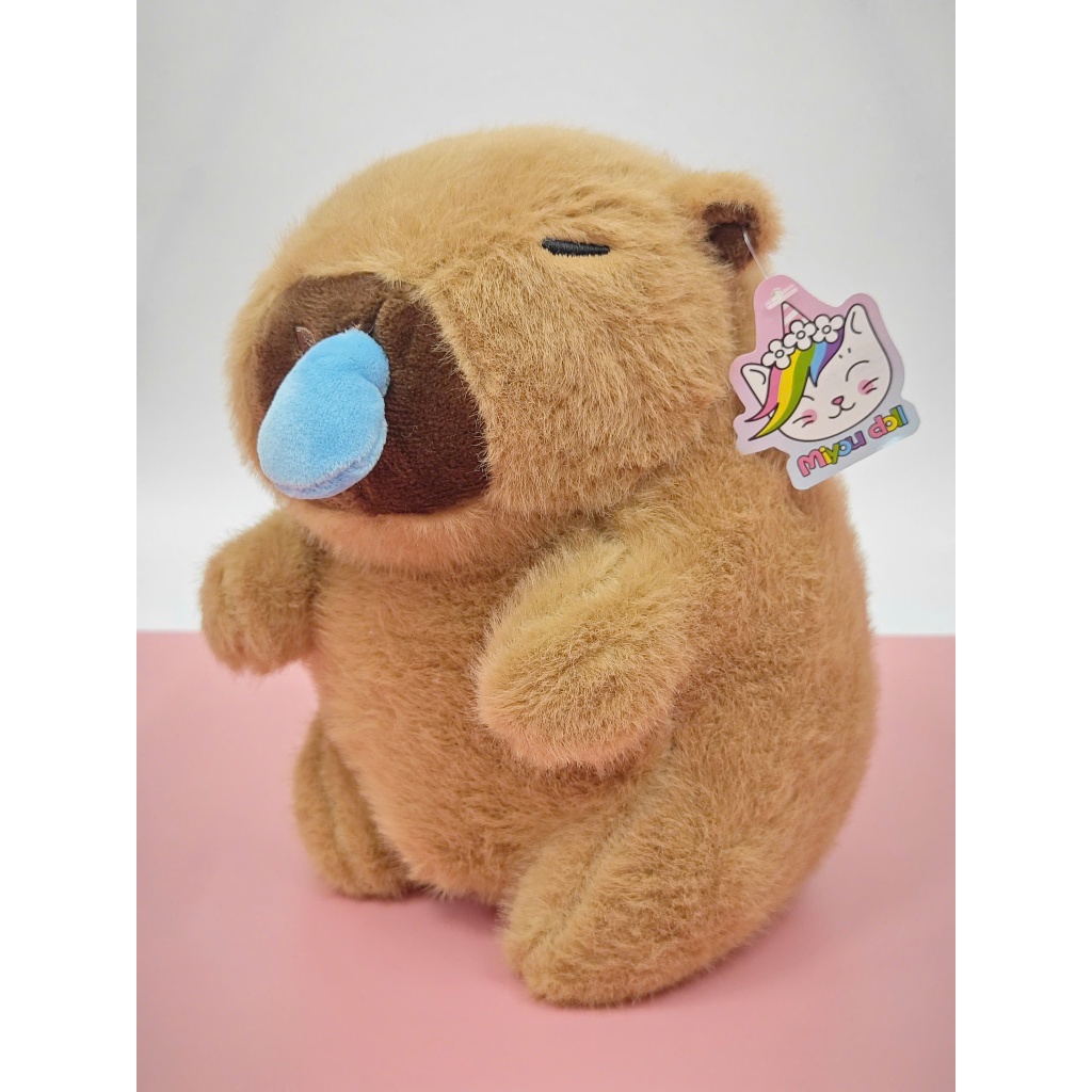 [ RÚT CHẬM CAO CẤP ]Capybara chảy nước mũi mini Capybara nhỏ kéo nước mũi hàng cao cấp đầy đủ tem mác