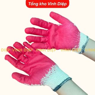 Combo 10 đôi găng tay bảo hộ lao động nhiều loại bền đẹp giá rẻ