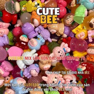 COMBO MUA 5 TẶNG 1 TÚI MÙ BẤT KÌ NHÂN VẬT ĐÁNG YÊU SIZE TO - Đồ chơi CUTEBEE