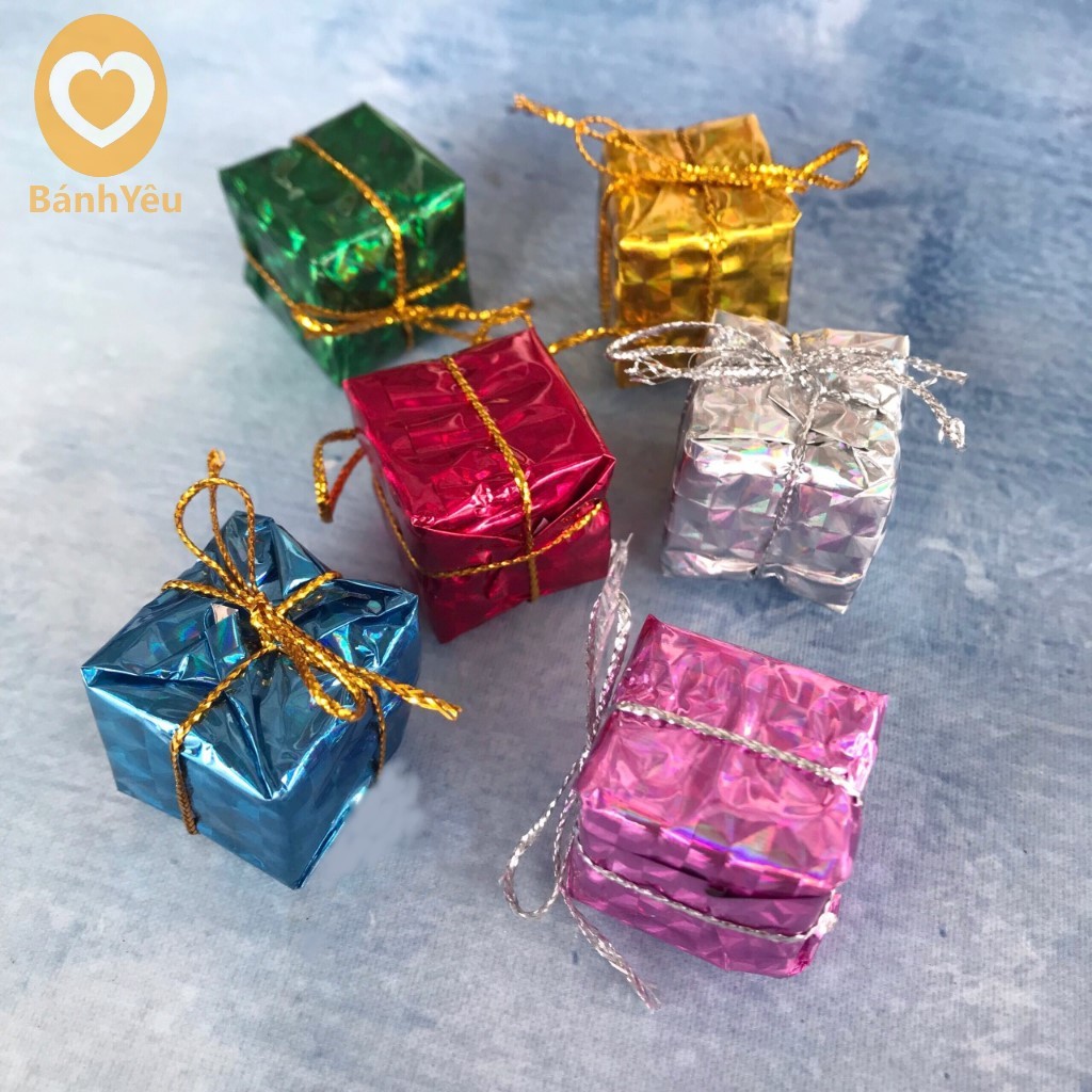 Set 12 hộp quà mini trang trí bánh kem - SK87