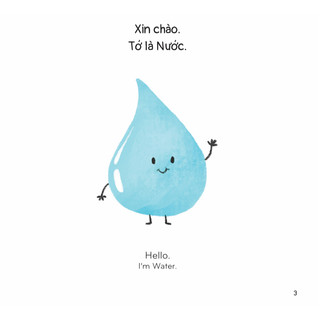Sách - Ehon Song Ngữ Cho Bé 0 - 6 Tuổi - Khắp Nơi Đều Có Nước! - There Is Water Everywhere!