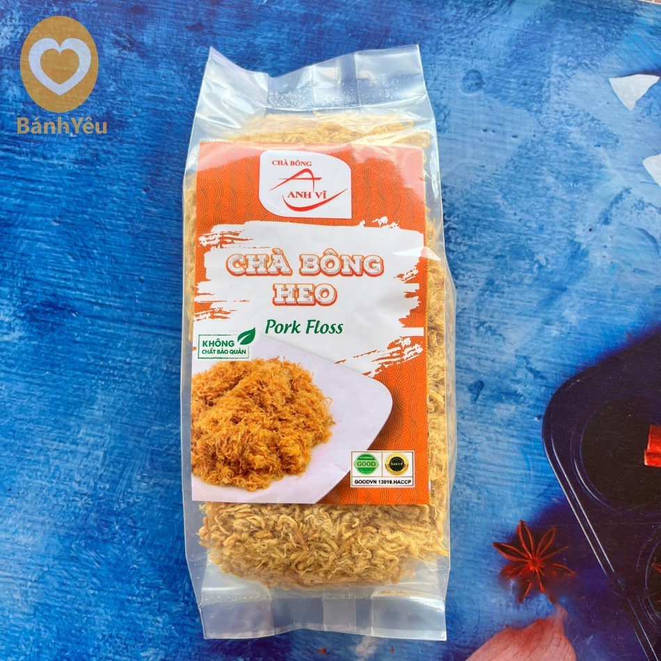 Chà bông cay/Chà bông heo Anh Vĩ gói 200g làm bánh