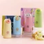 BÌNH THUỶ TINH GIỮ NHIÊT, Bình nước thủy tinh 400ml có quai cầm bọc nhựa cách nhiệt cao CẤP - MA:BINHNUOC