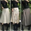 CHÂN VÁY DÁNG DÀI VINTAGE, chân váy len, voan hoa nhí, ghép vải, phối ren, nhung, retro style