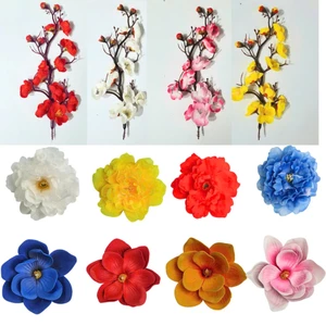 Set 3 Đầu bông mộc lan, mẫu đơn ,đào cổ ,trang trí Tết 2026