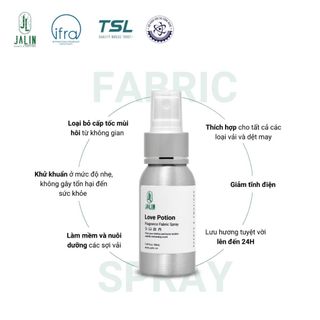 Xịt thơm nước hoa cao cấp JALIN Aromatic SandalWood 3 tầng hương, lưu hương đến 8 giờ