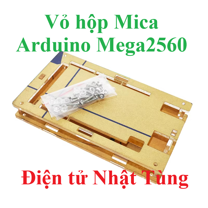 VỎ HỘP MICA ARDUINO MEGA2560, KHUNG MICA BẢO VỆ MẠCH ARDUINO MEGA2560 ...