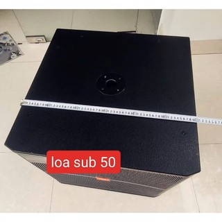 VỎ THÙNG LOA SUB HƠI BASS 50  SRX718 GIÁ 1 CHIẾC TẶNG KÈM ỐC VÍT