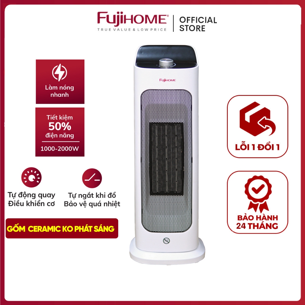 Máy sưởi gốm FUJIHOME FH1000