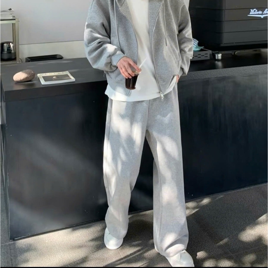 Quần Dài Form Rộng  Track Pants Unisex Nam Nữ Local Brand Đứng Form Co Giãn Tốt Halley D10