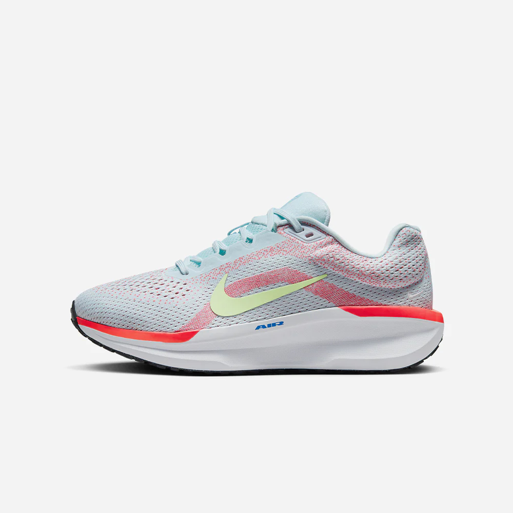 [Voucher 22%] Giày Chạy Bộ Nam/Nữ Nike Winflo 11 - Glacier Blue/Bright Crimson/Barely Volt