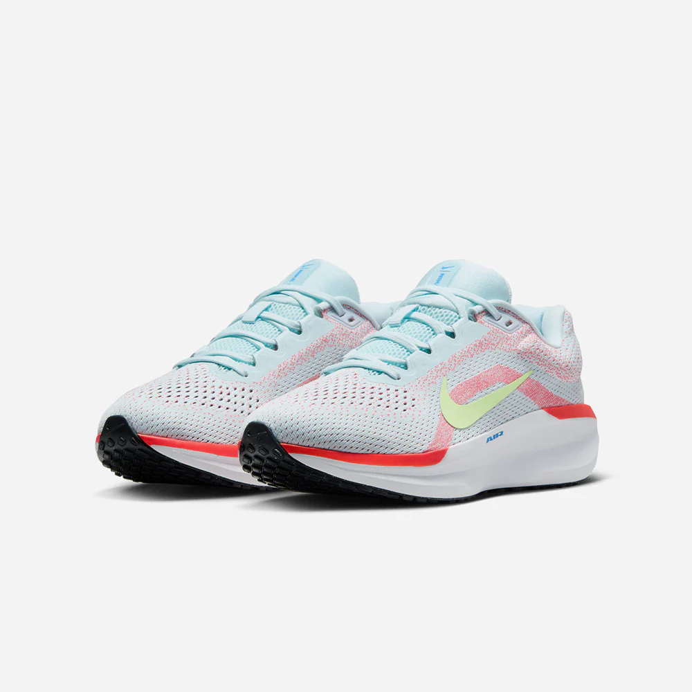 [Voucher 22%] Giày Chạy Bộ Nam/Nữ Nike Winflo 11 - Glacier Blue/Bright Crimson/Barely Volt