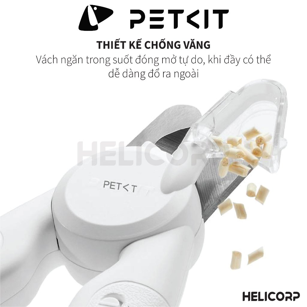 Ảnh Kìm Cắt Móng Chó Mèo PETKIT Pro 2in1 Lưới Thép Đầy 3mm Cứng Cáp Cắt Mọi Loại Móng Cứng, Dài Khó Cắt 3