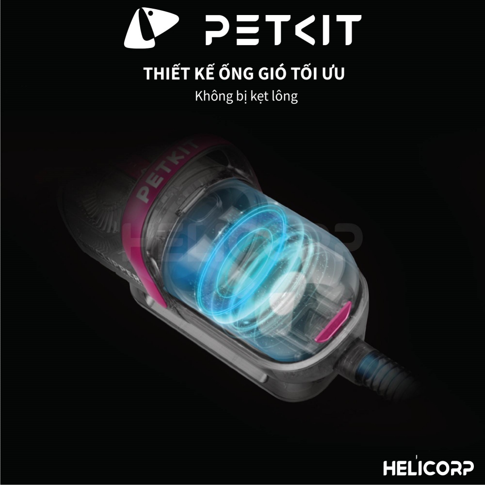 Ảnh Máy Cắt Tỉa Hút Lông PETKIT AirClipper 5in1 Thiết Bị Grooming Tại Nhà Dễ Dàng Sử Dụng 3