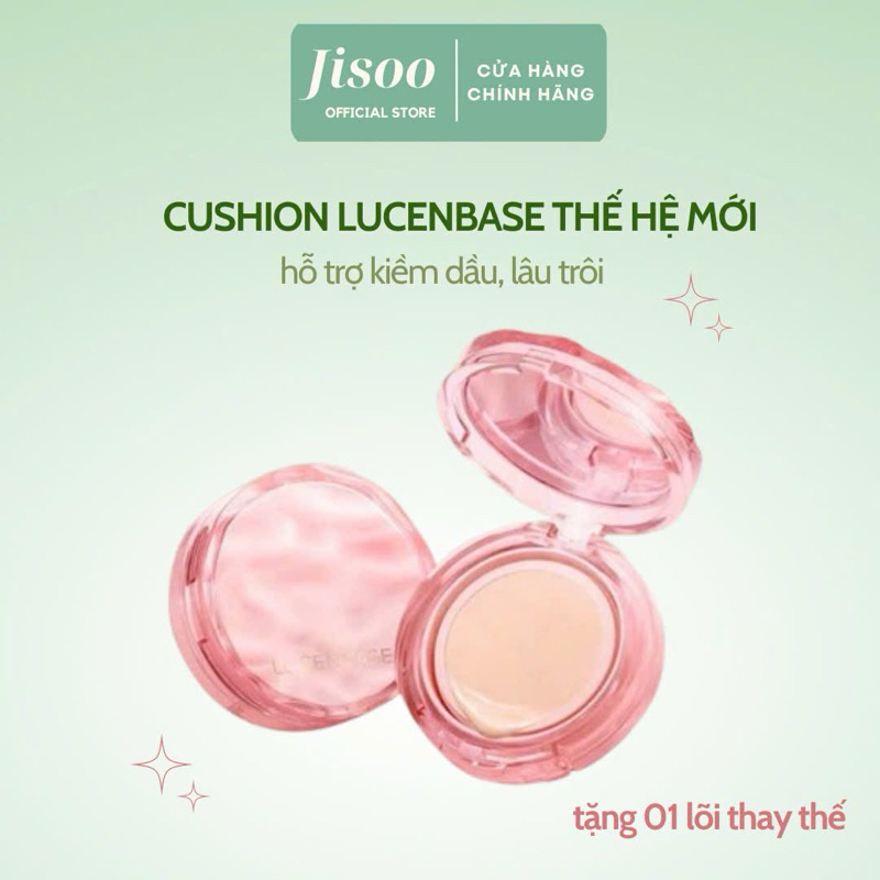 [BẢN CAO CẤP] Tặng kèm lõi thay Cushion Lucenbase cấp ẩm, kiềm dầu ...