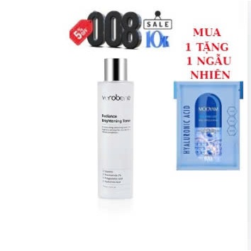 TONER DƯỠNG TRẮNG, ỨC CHẾ SẮC TỐ NÁM VEROBENE RADIANCE BRIGHT TONER 150ML