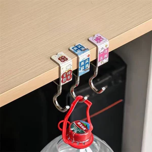 MÓC TREO TÚI XÁCH CẠNH BÀN BẰNG KIM LOẠI - Chắc Chắn, Xoay Linh Hoạt Tiện Lợi