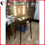 [Chính Hãng] Cốp Đựng Đồ Makeup 4 Chân MS 8881 - Thiết Kế Vali Kéo, 8 Đèn LED có khay để chân dưới gầm, Bảo Hành 12Tháng — ảnh 8