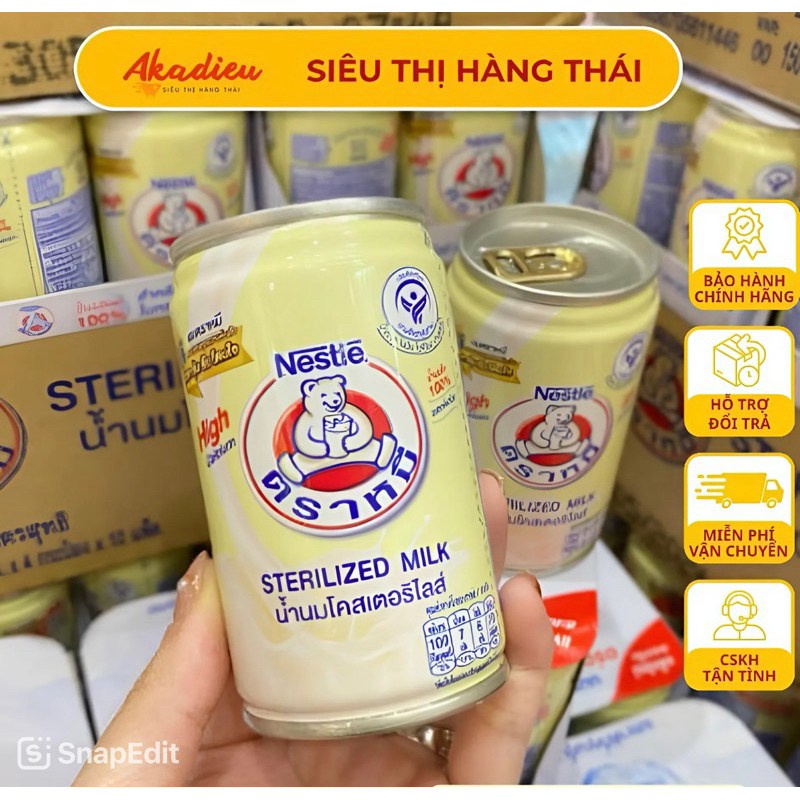 Sữa Gấu Nestle Nội Địa Thái Lan 150ml | Shopee Việt Nam