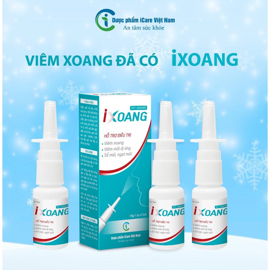 Review Combo 02 lọ viêm xoang viêm mũi dị ứng iXoang chính hãng