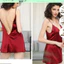 SX293 - Váy ngủ lụa hai dây sexy KELLY WANG
