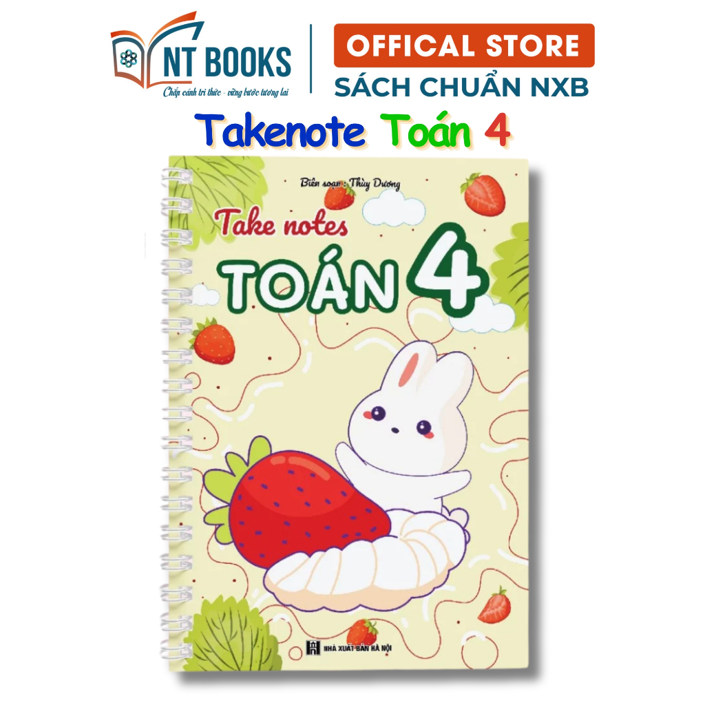 Sổ Giấy Lò Xo Take Note Toán 4 khổ A5 (Phiên Bản Mới Nhất) - Nhà Xuất ...