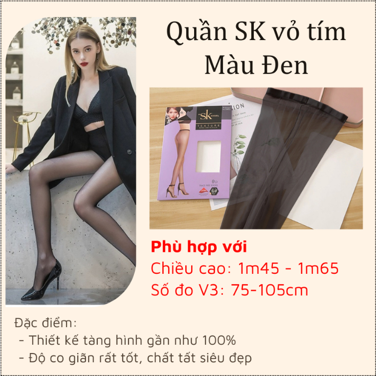 SK vỏ tím - Đen