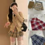 Chân Váy Kẻ Xếp Ly Dáng Ngắn Cạp Lưng Cao Họa Tiết Sọc Caro, Chân Váy Tennis Ngắn Cạp Trễ Mặc Đi Chơi [MYN - 009]