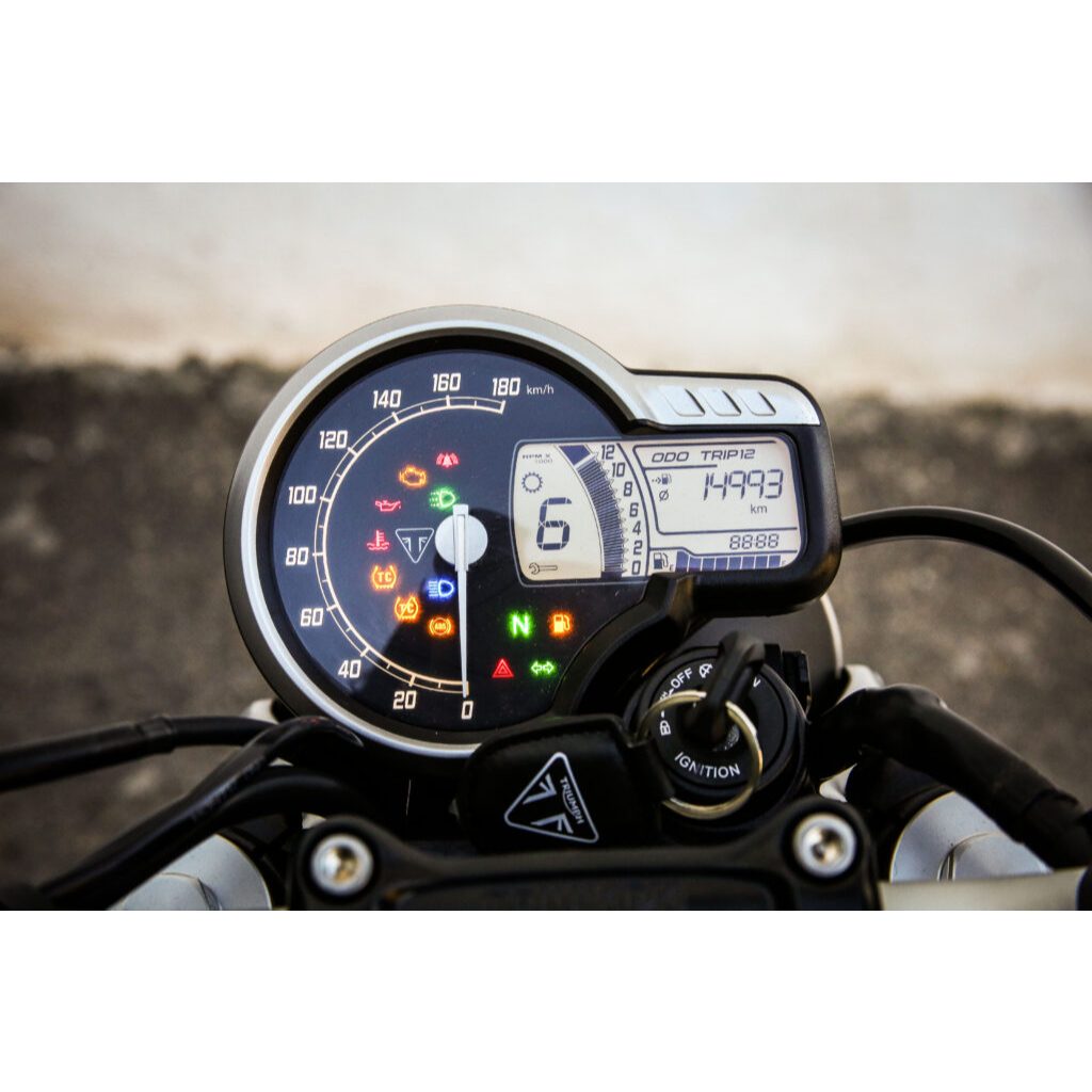 PPF triumph speed 400, dán bảo vệ mặt đồng hồ xe, hàng nhập khẩu
