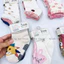 9-15cm Set 3 đôi tất xuất Nhật nhiều màu sắc có đế chống trơn trượt chất liệu sợi bông an toàn cho bé