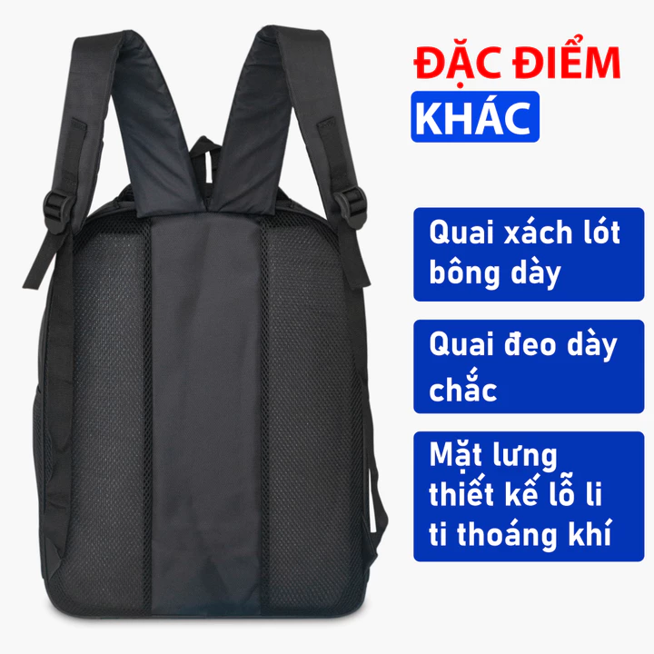 Unisex Backpack – Fits Laptop, for School – 4