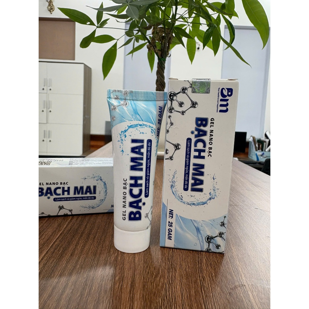 Gel Nano Bạc Bạch Mai Làm Sạch Da - Gel Nano Bạc Bạch Mai Giúp Làm Sạch Da