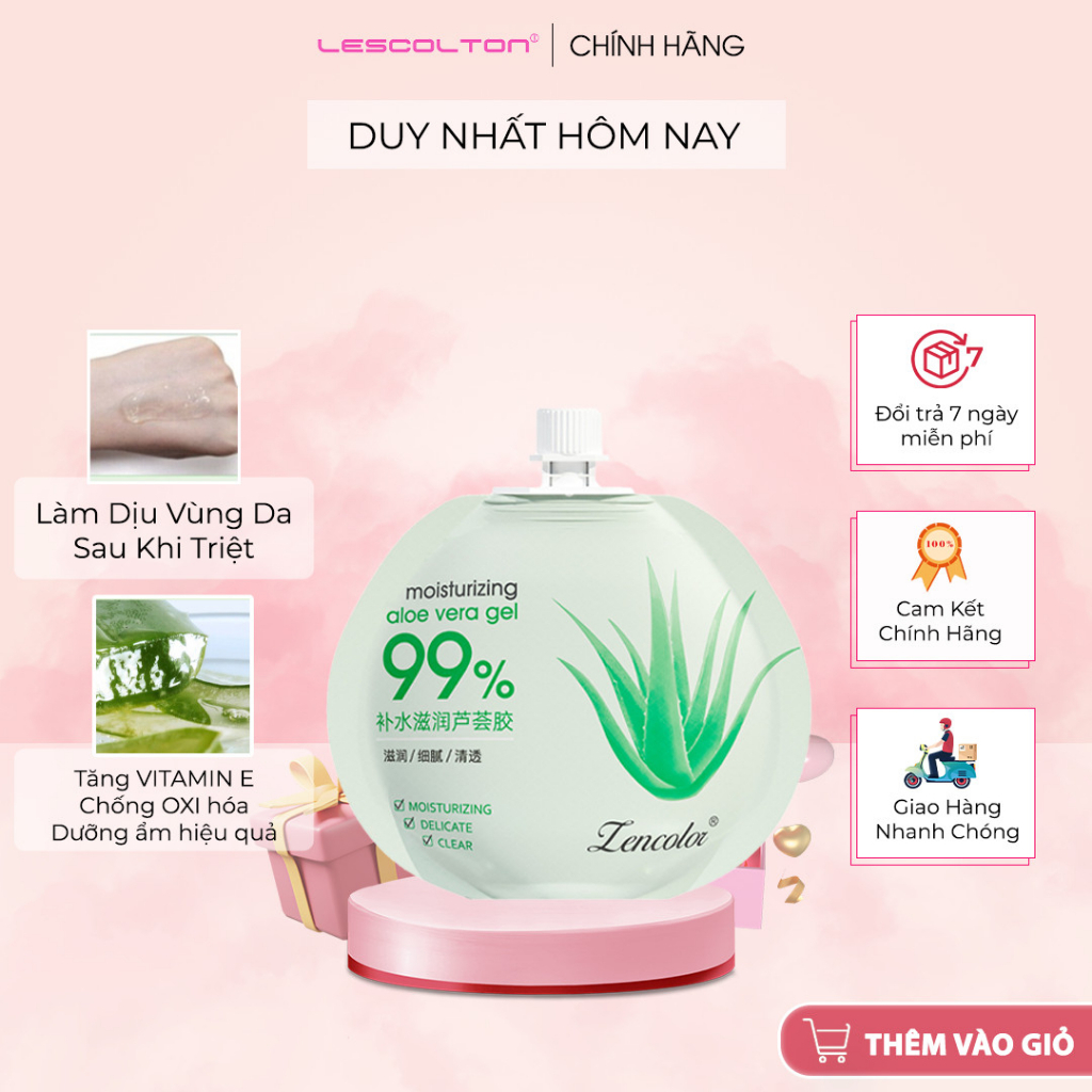 Ảnh Sản phẩm sử dụng khi triệt lông Combo Gel triệt lông Lescolton 4