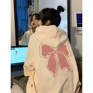 Áo hooodie NỈ NƠ HỒNG hai mặt chất nỉ siêu ấm phuongvy88