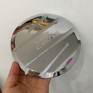 Ốp nắp bình xăng xe Toyota Yaris Cross 2024, 2025, 2026 nhựa ABS mạ crom cao cấp, sáng bóng