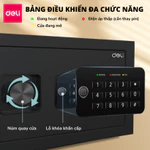 (VOUCHER 100K)Két Sắt Điện Tử Cao Cấp Deli, Két Sắt Mật Khẩu Số An Toàn, Bảo Mật Lưu Trữ Các Tài Liệu Quan Trọng — ảnh 4