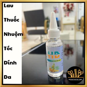 Dung dịch HB lau chùi thuốc nhuộm tóc bám dính trên da cực nhanh và hiệu qua