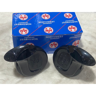 Còi sên 12v và 24v, còi sên đức vỏ xanh cho xe ô tô xe tải- GIÁ 1 BỘ