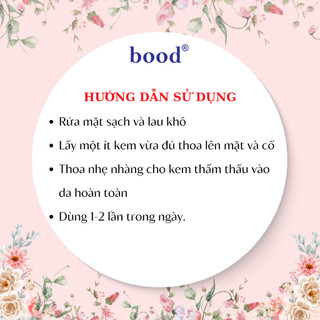 Kem Dưỡng trắng, Tái tạo da Bood