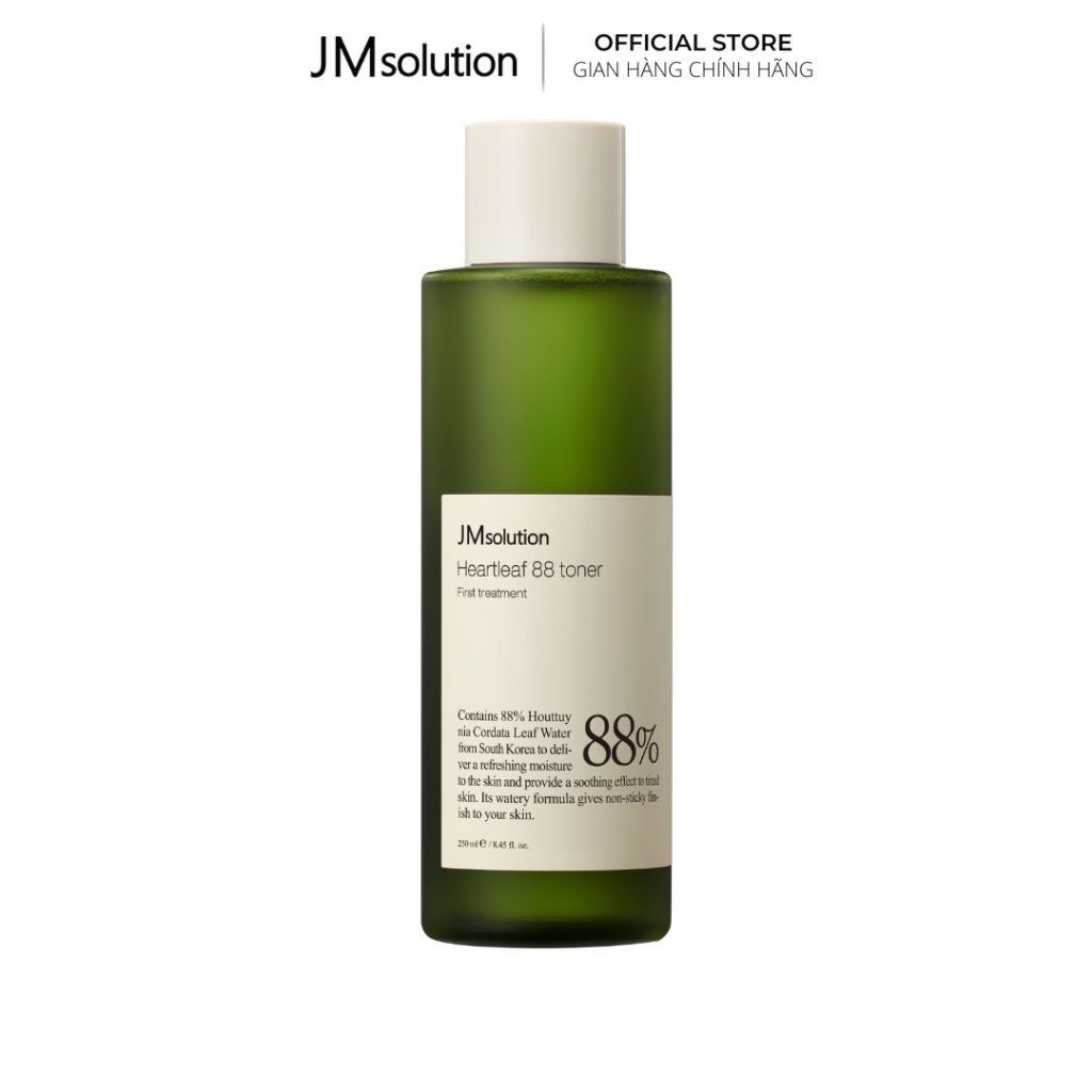 JMsolution Nước Cân Bằng Chiết Xuất Diếp Cá Làm Dịu Da Heartleaf 88 Toner 250ml