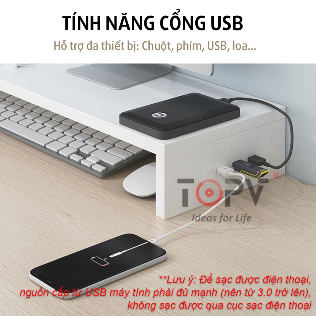 Máy Tiêu Chuẩn - kệ gỗ để máy tính