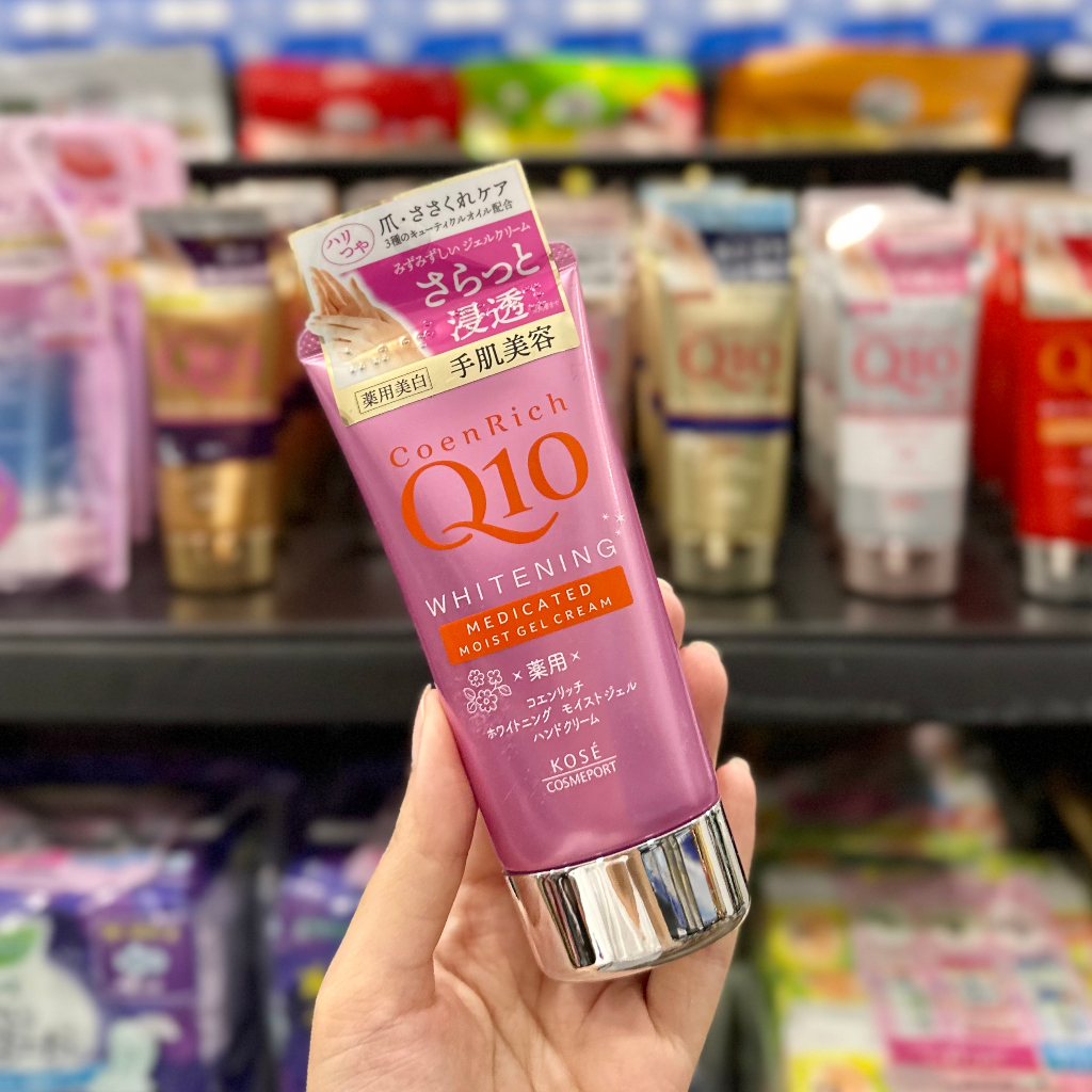 Kem Dưỡng Da Tay Q10 Mềm Mịn Kose Hand Cream Nhật Bản Tuýp 80g