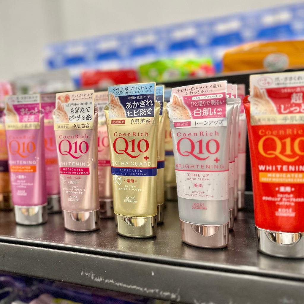 Kem Dưỡng Da Tay Q10 Mềm Mịn Kose Hand Cream Nhật Bản Tuýp 80g